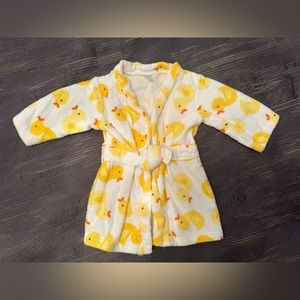 Carter’s Infant Duck Print Terry Robe-Size 0-9 month